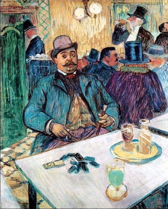 Il Signor Boileau al caffé  (Henri de Toulouse-Lautrec)