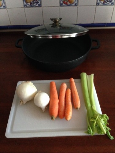 Cipolle, carote e sedano