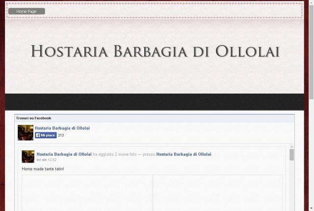 Hostaria Barbagia di Ollolai
