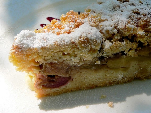 Torta mele e noci