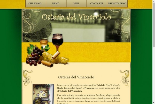 OSTERIA DEL VINACCIOLO