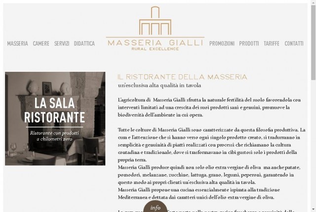 Masseria Gialli Rural Excellence Ristorante