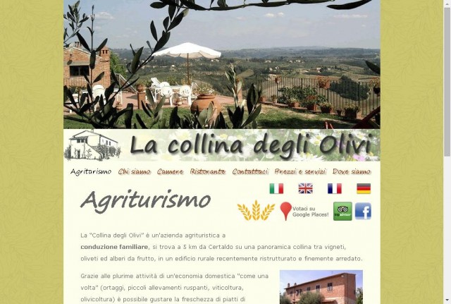 Restaurant of La Collina degli Olivi