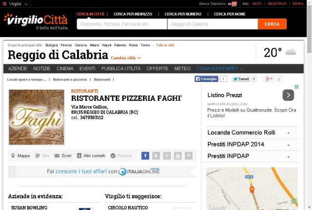 ristorante- pizzeria Faghi