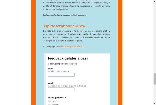 Gelateria Artigianale Oasi