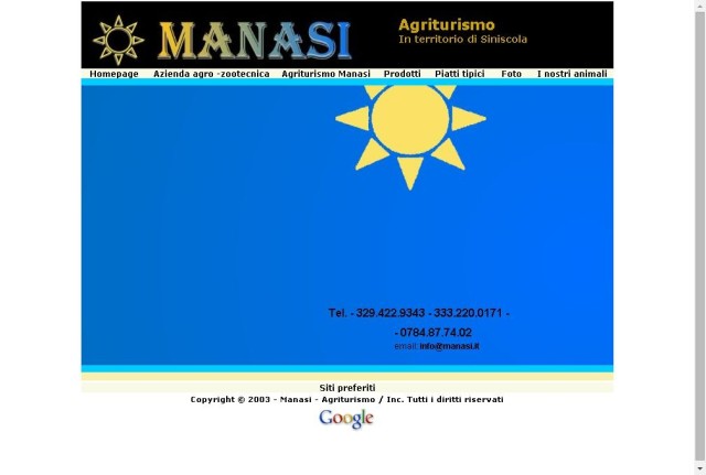 Agriturismo Manasi