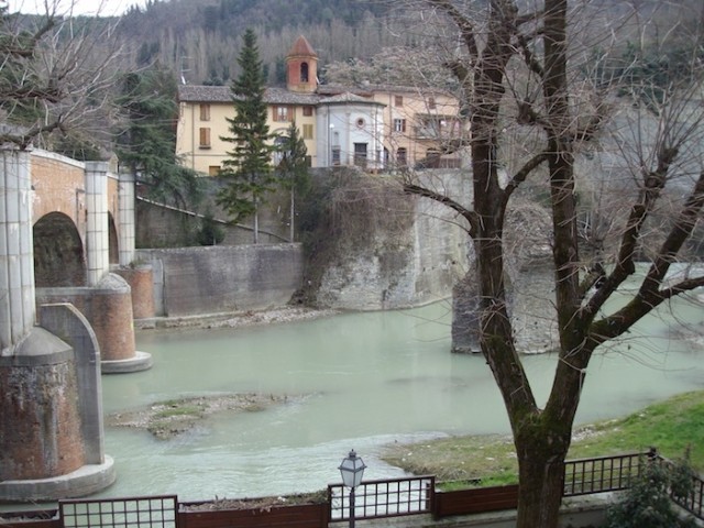 Osteria La Mentana, vista sul fiume
