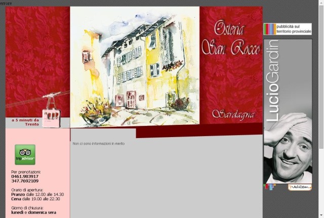 Ristorante Osteria San Rocco