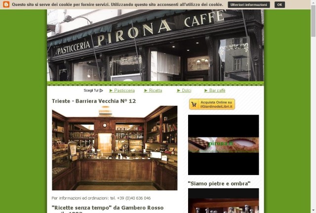 caffe pasticceria pirona