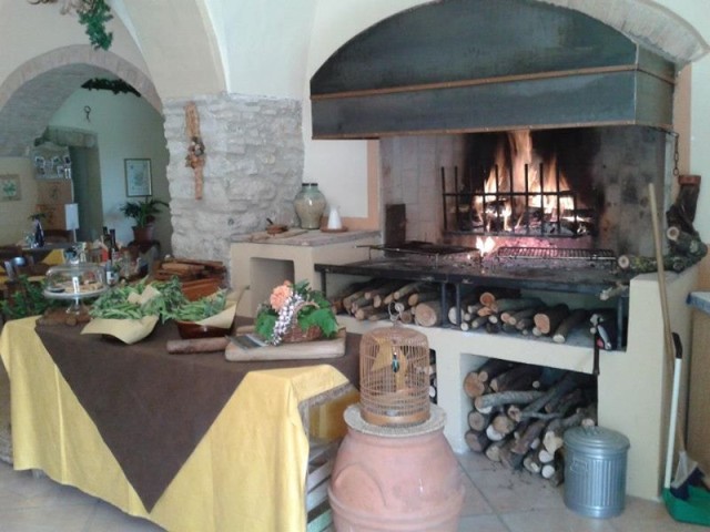 Griglieria La Gratella, camino