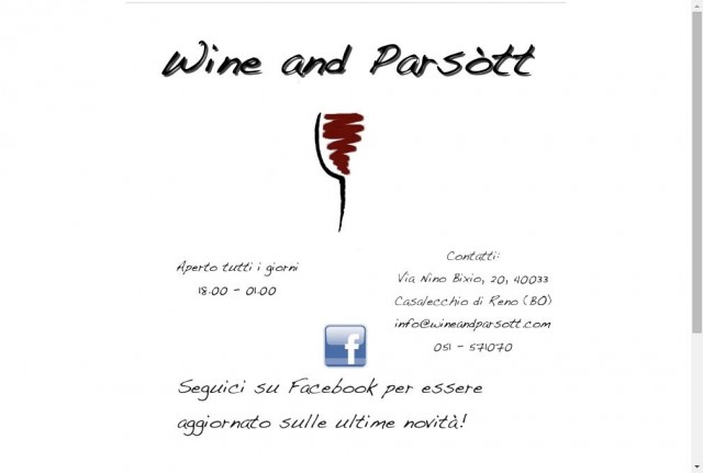Wine and parsott