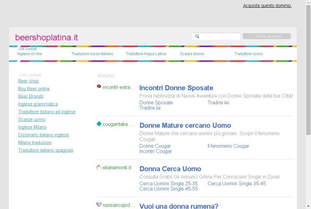 Beer shop Latina Italia