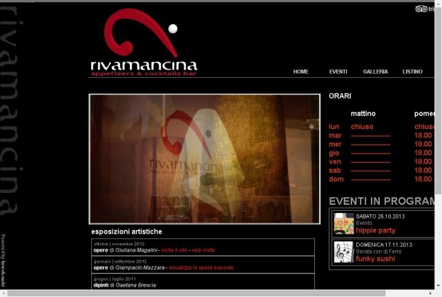 Rivamancina Appetizers and Cocktails Bar
