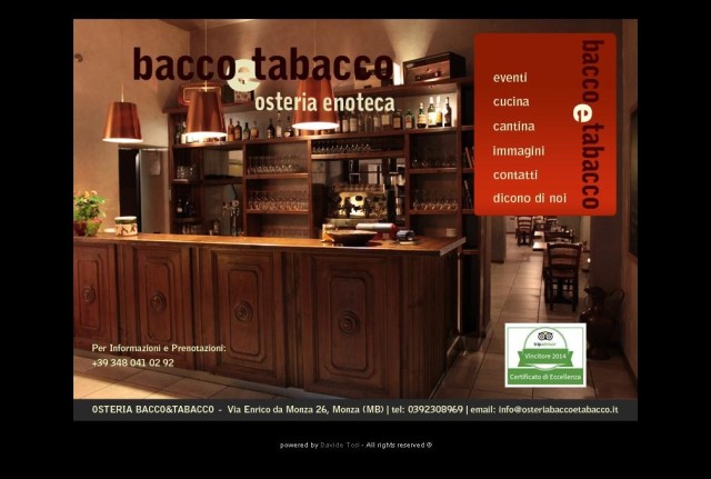 Bacco e Tabacco