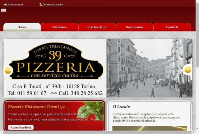 Pizzeria Ristorante Turati 39