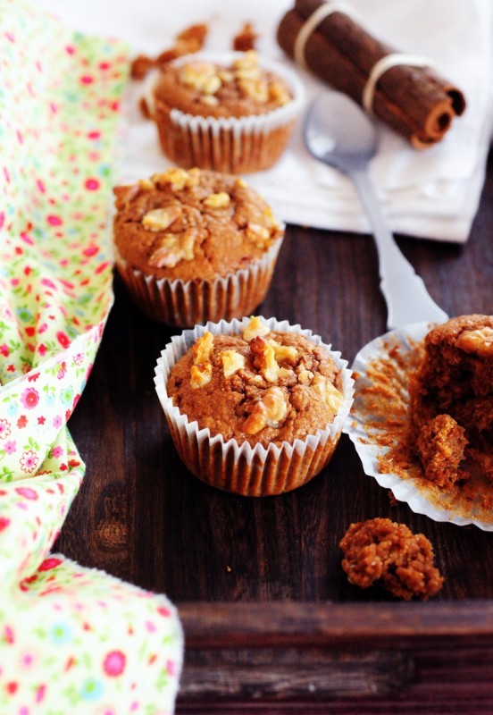 Muffin alla pera e cannella