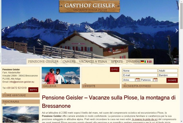 Geisler Pensione - Ristorante