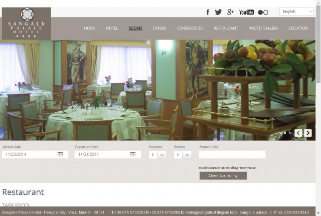 Il Sangallo Restaurant