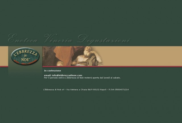 L'Ebbrezza di Noe