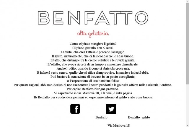 Gelateria Benfatto