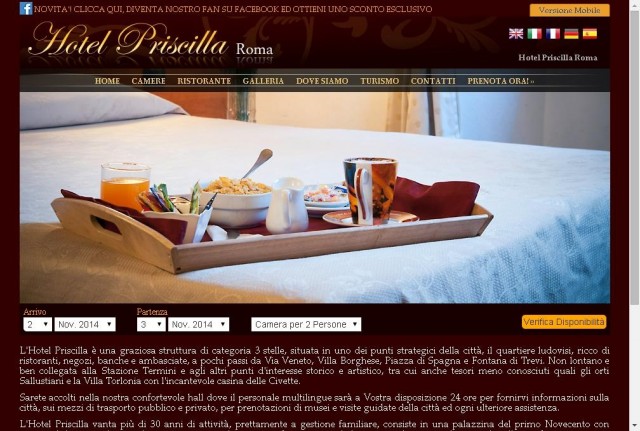 Hotel Priscilla Ristorante