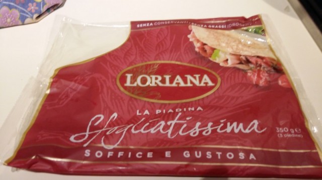 Confezione di piadina ultrasottile