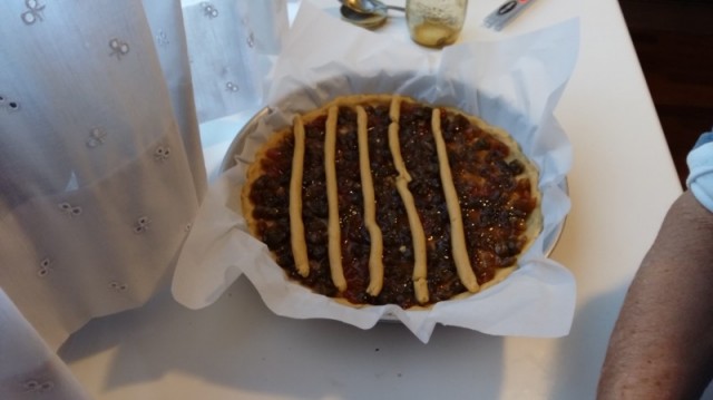 Reticolo sopra la crostata