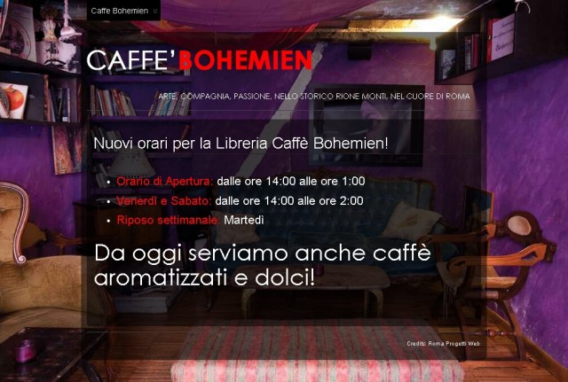 Cafe Bohemian Libreria